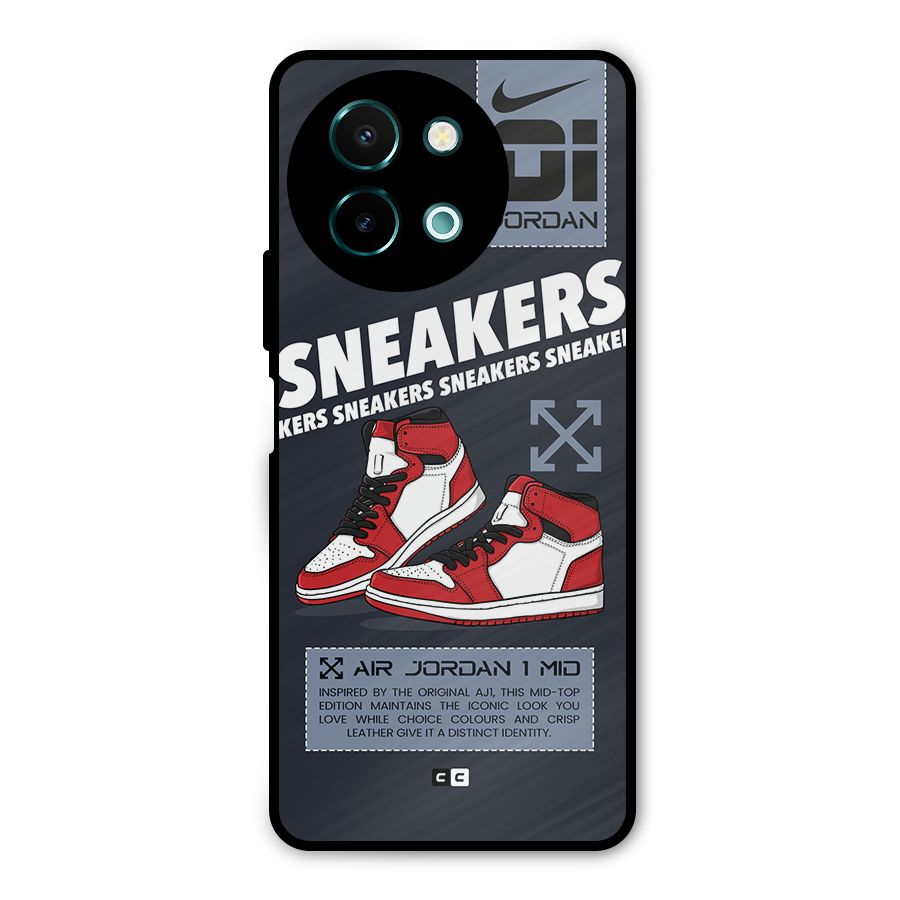 Fantastic Air Shoes Metal Back Case for Vivo Y58