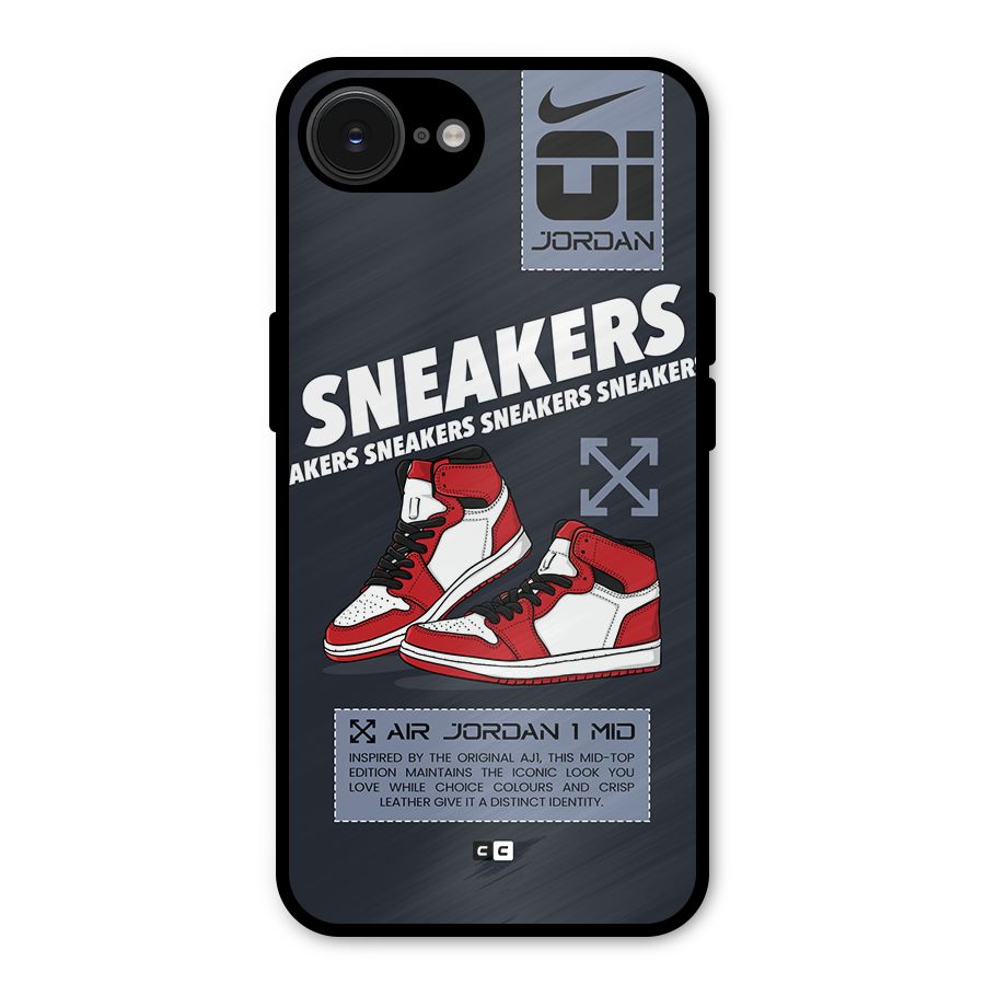 Fantastic Air Shoes Metal Back Case for iPhone 16e
