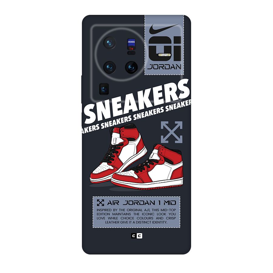 Fantastic Air Shoes Original Polycarbonate Back Case for Vivo X80