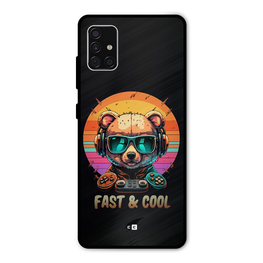 Fast And Cool Metal Back Case for Galaxy A51