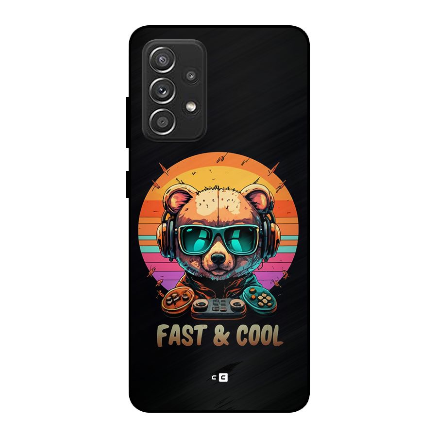 Fast And Cool Metal Back Case for Galaxy A52s 5G