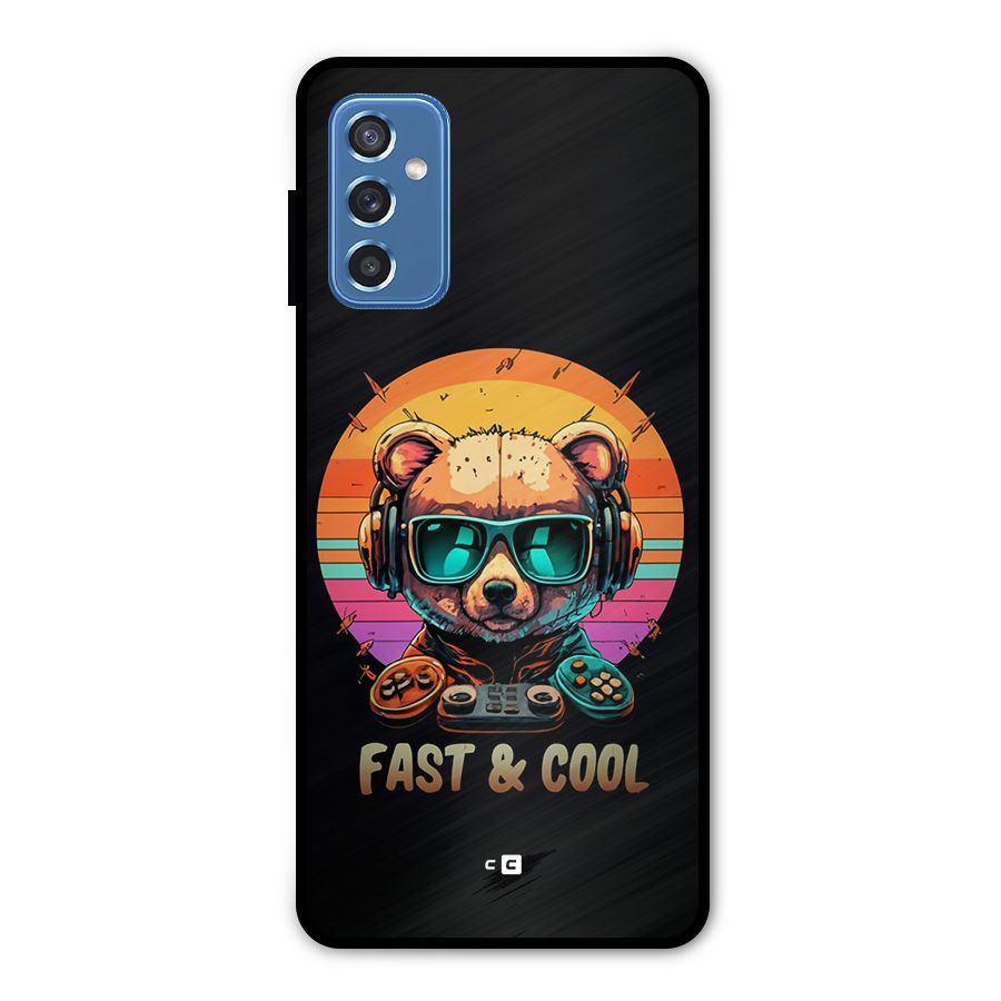 Fast And Cool Metal Back Case for Galaxy M52 5G