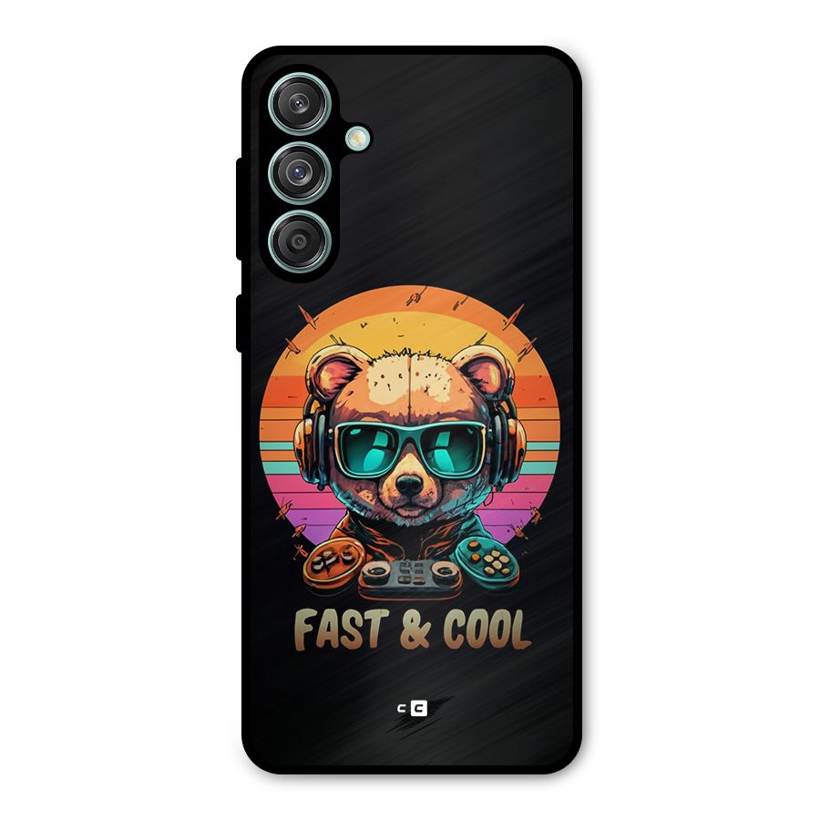 Fast And Cool Metal Back Case for Galaxy M55 5G
