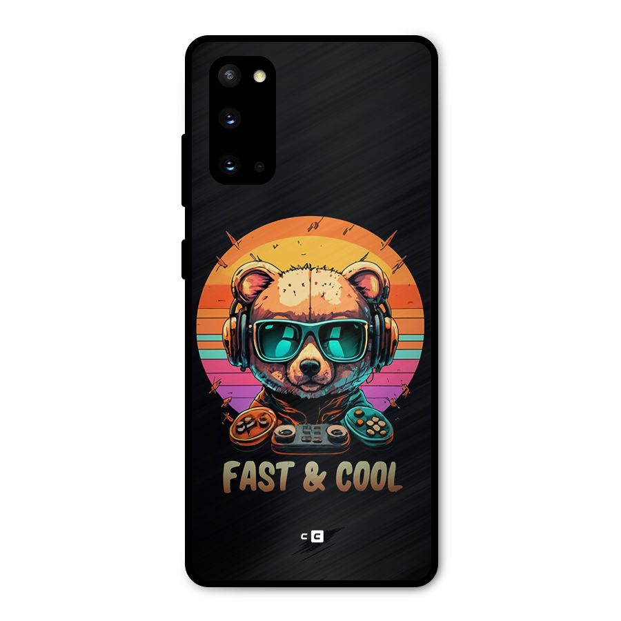 Fast And Cool Metal Back Case for Galaxy S20