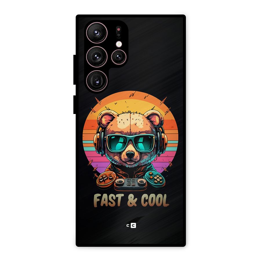 Fast And Cool Metal Back Case for Galaxy S22 Ultra 5G