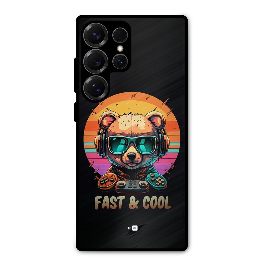 Fast And Cool Metal Back Case for Galaxy S25 Ultra