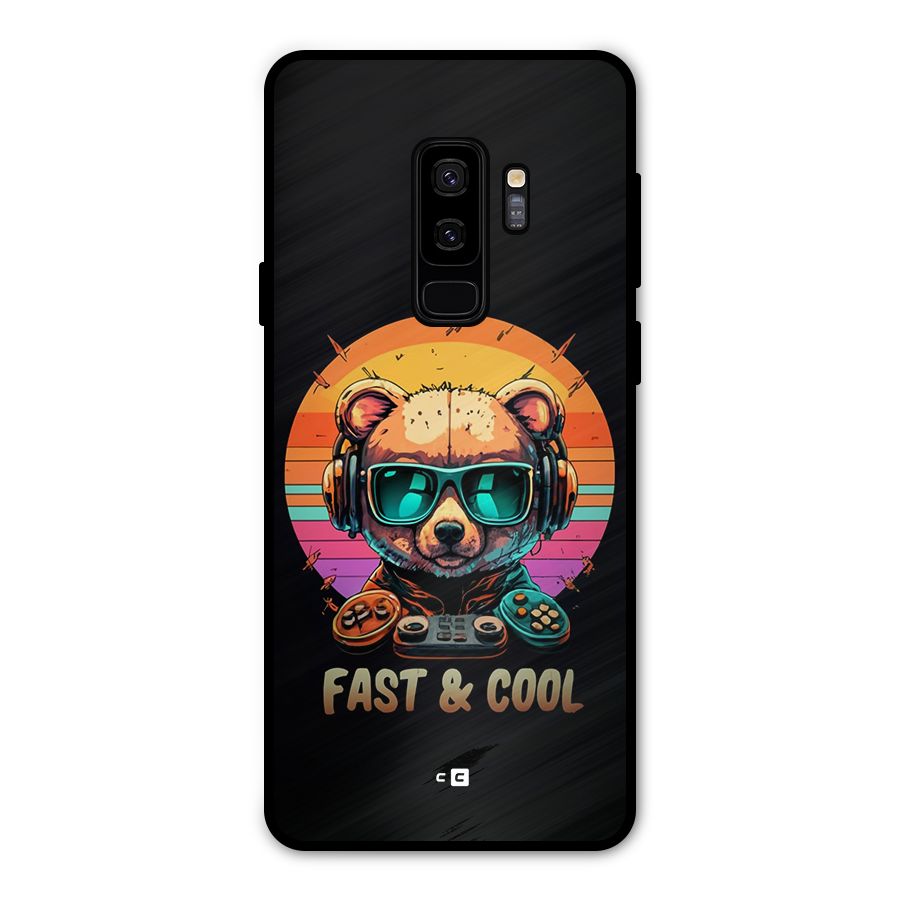 Fast And Cool Metal Back Case for Galaxy S9 Plus