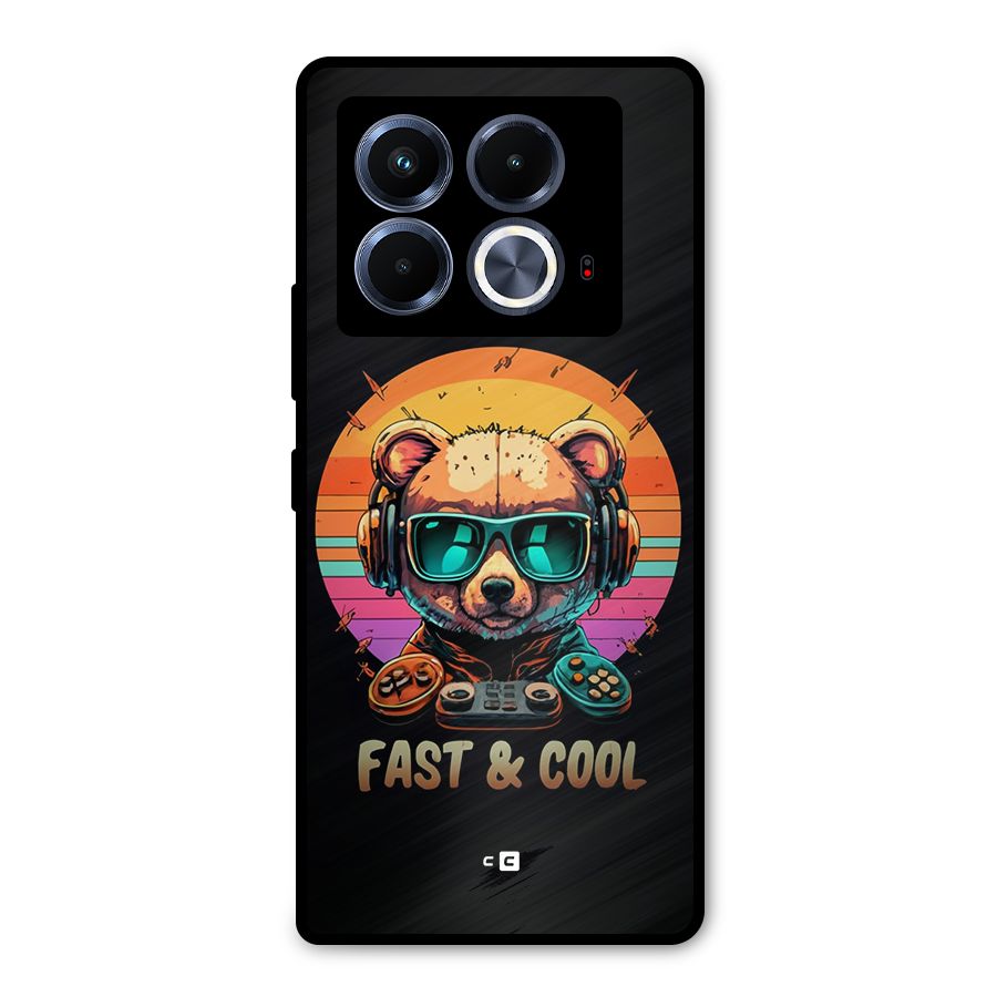 Fast And Cool Metal Back Case for Infinix Note 40 5G