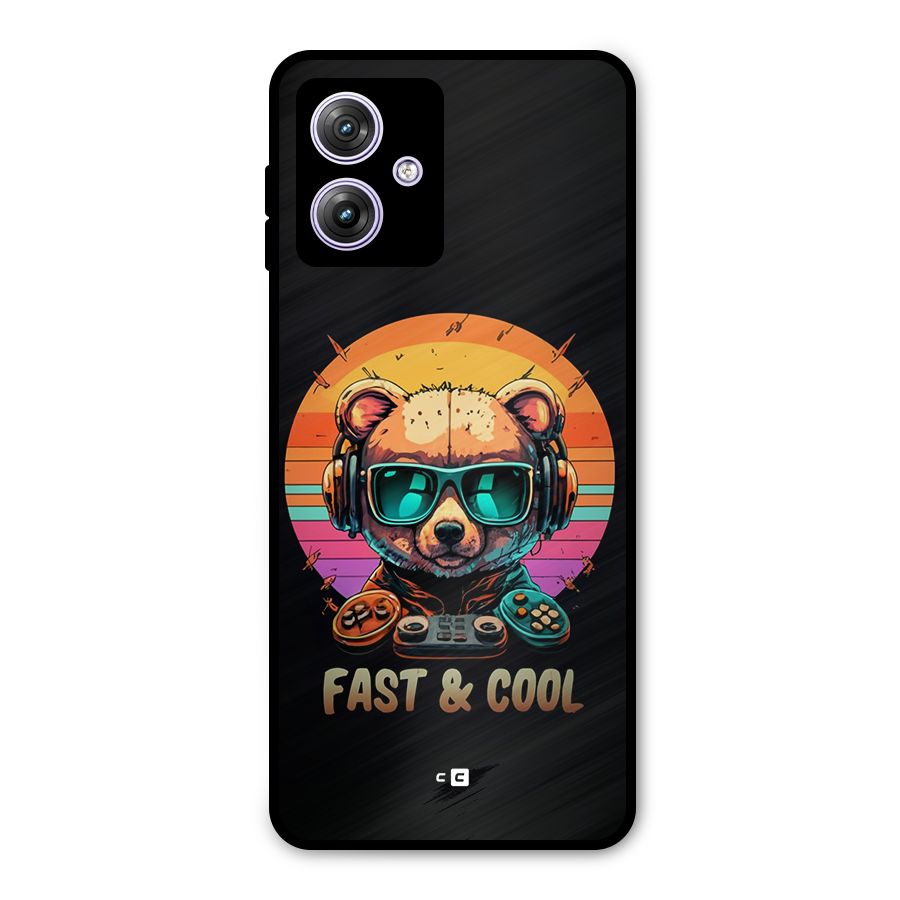 Fast And Cool Metal Back Case for Moto G64