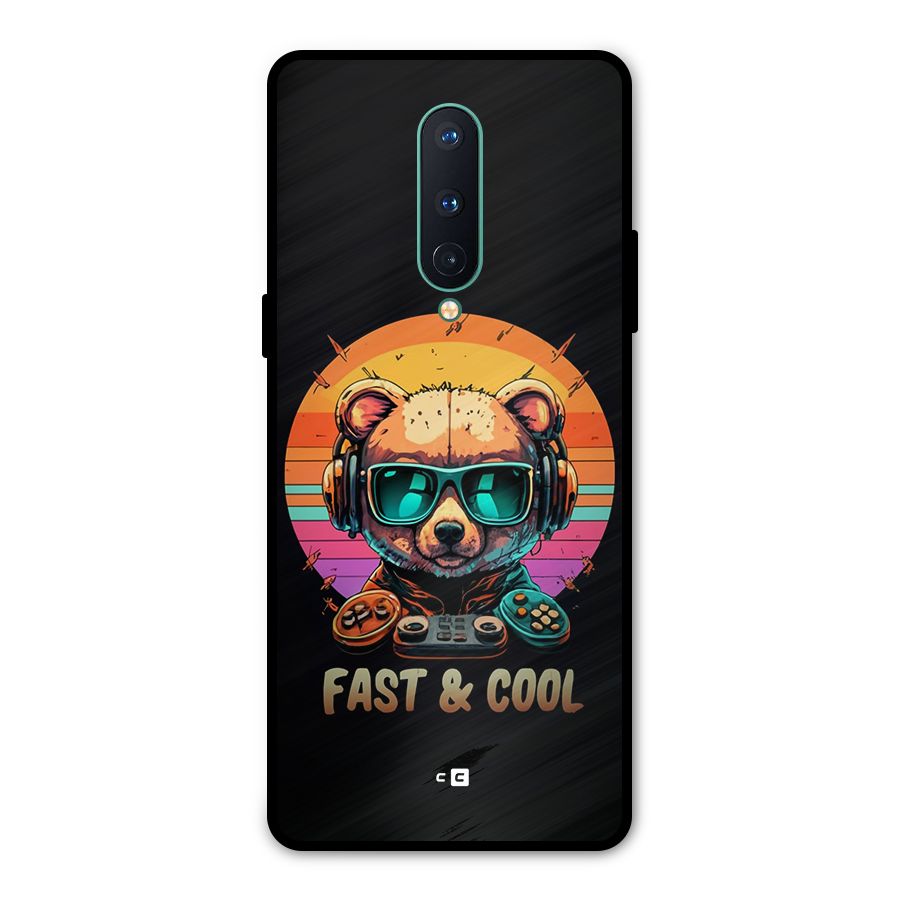 Fast And Cool Metal Back Case for OnePlus 8