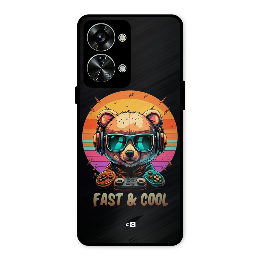Fast And Cool Metal Back Case for OnePlus Nord 2T