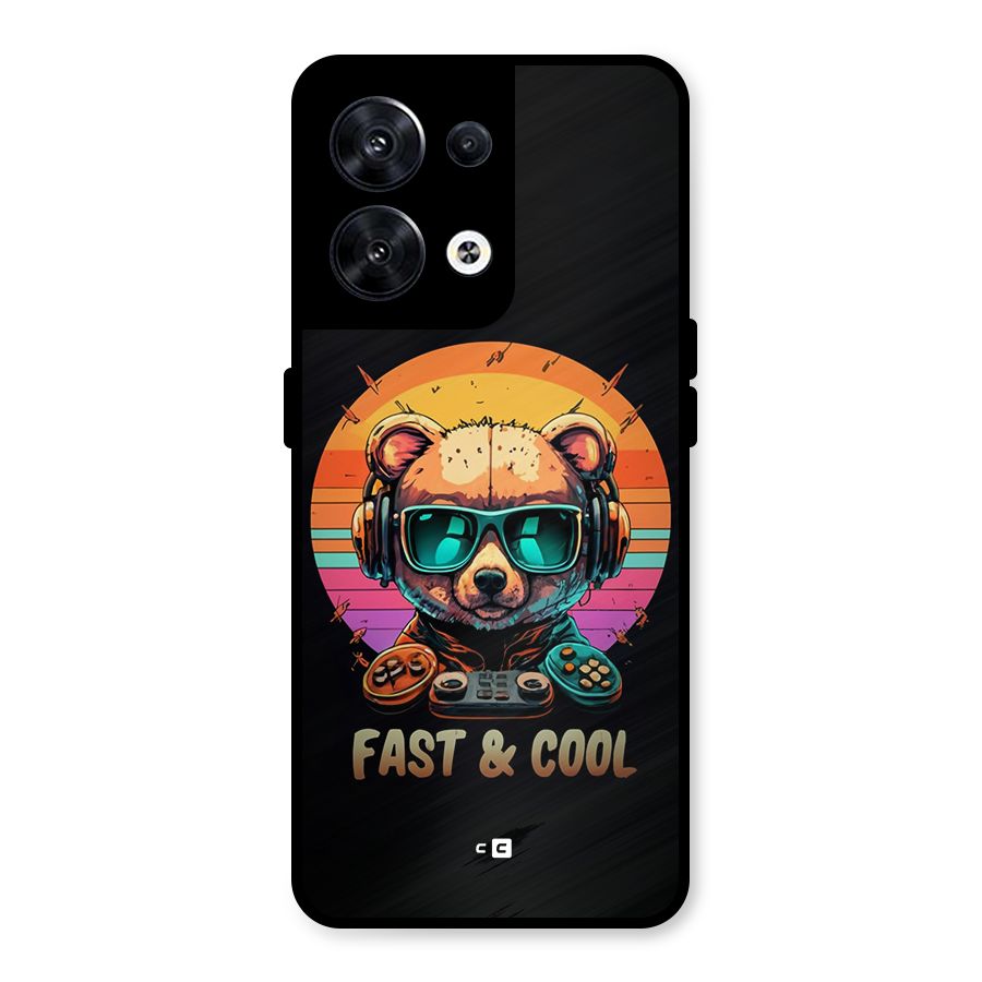 Fast And Cool Metal Back Case for Oppo Reno8 5G