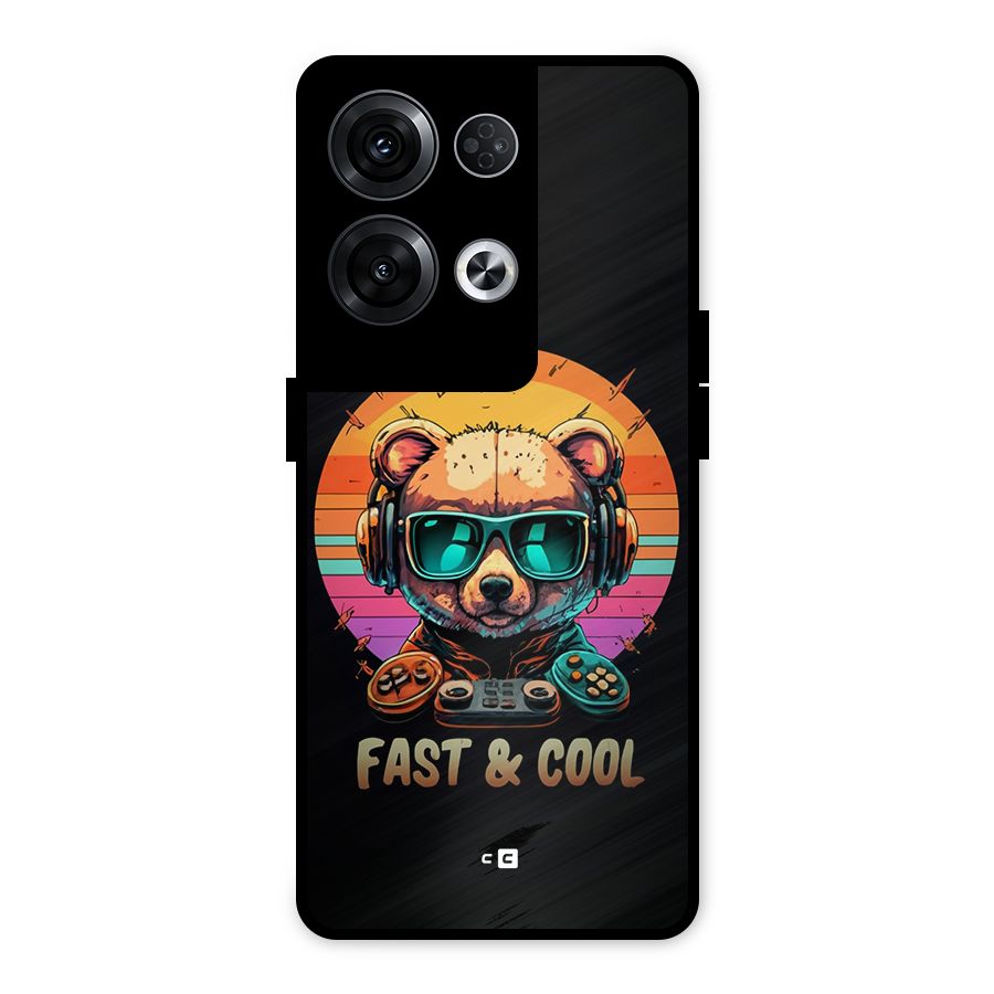 Fast And Cool Metal Back Case for Oppo Reno8 Pro 5G