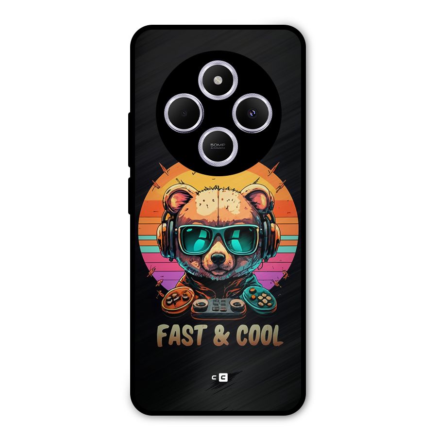 Fast And Cool Metal Back Case for Poco C75 5G