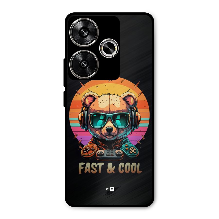 Fast And Cool Metal Back Case for Poco F6