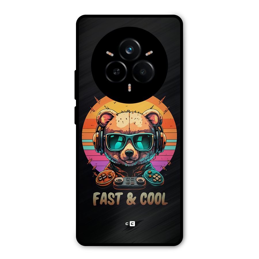 Fast And Cool Metal Back Case for Realme 14 Pro
