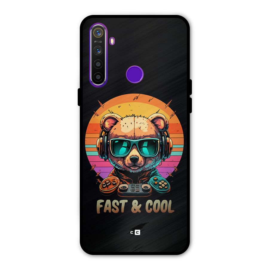 Fast And Cool Metal Back Case for Realme Narzo 10