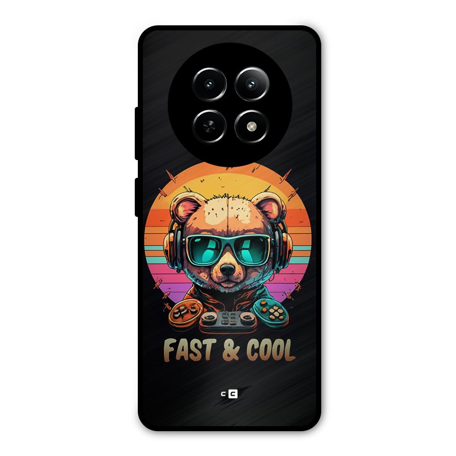 Fast And Cool Metal Back Case for Realme Narzo 70x 5G