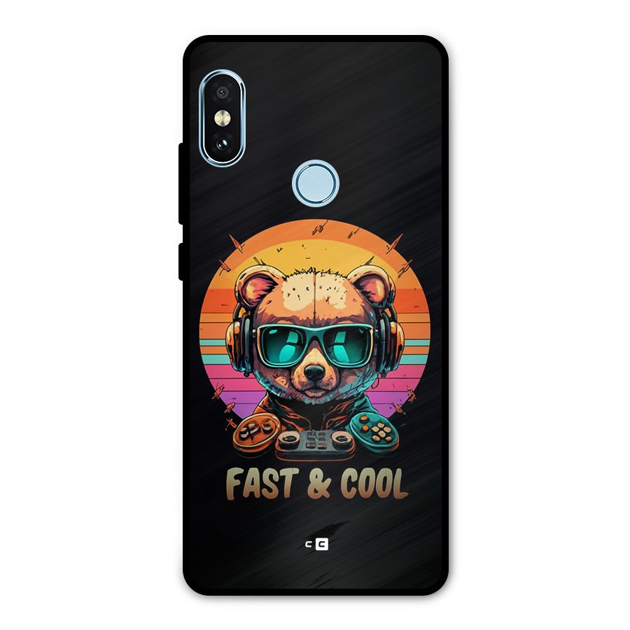 Fast And Cool Metal Back Case for Redmi Note 5 Pro