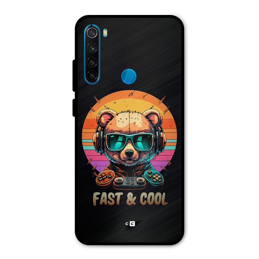 Fast And Cool Metal Back Case for Redmi Note 8