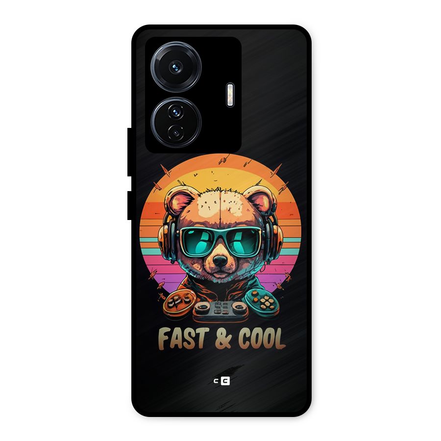 Fast And Cool Metal Back Case for Vivo T1 Pro