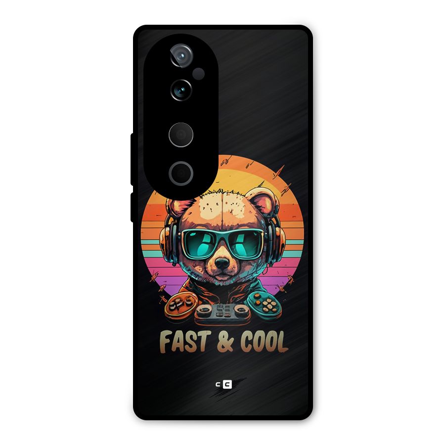 Fast And Cool Metal Back Case for Vivo T3 Ultra