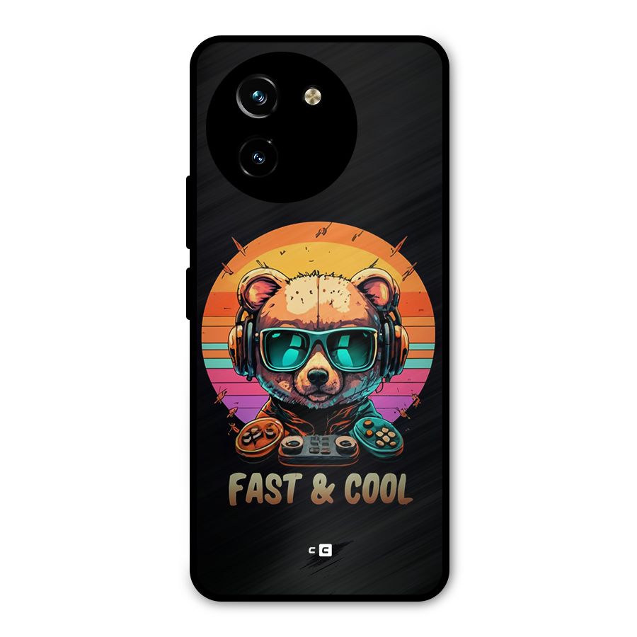 Fast And Cool Metal Back Case for Vivo T3x