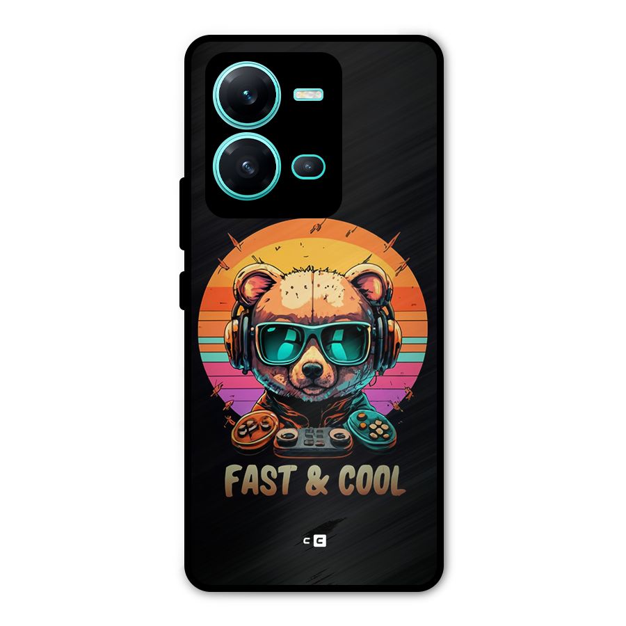 Fast And Cool Metal Back Case for Vivo V25