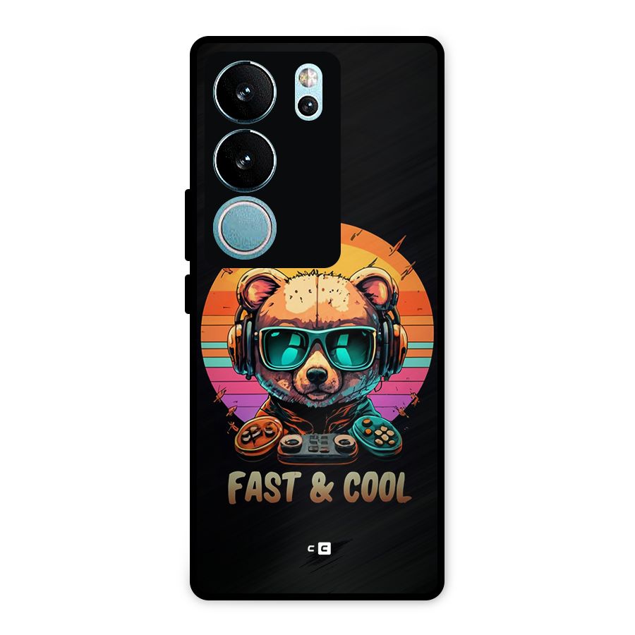 Fast And Cool Metal Back Case for Vivo V29 Pro