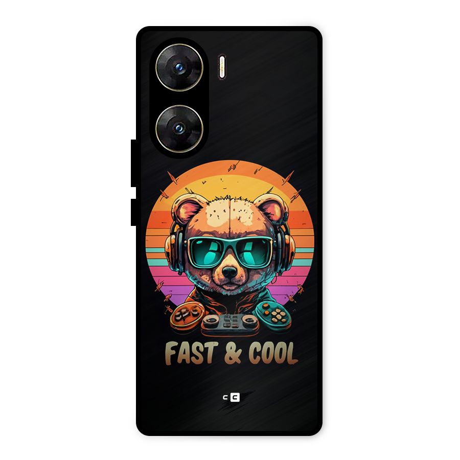 Fast And Cool Metal Back Case for Vivo V29e