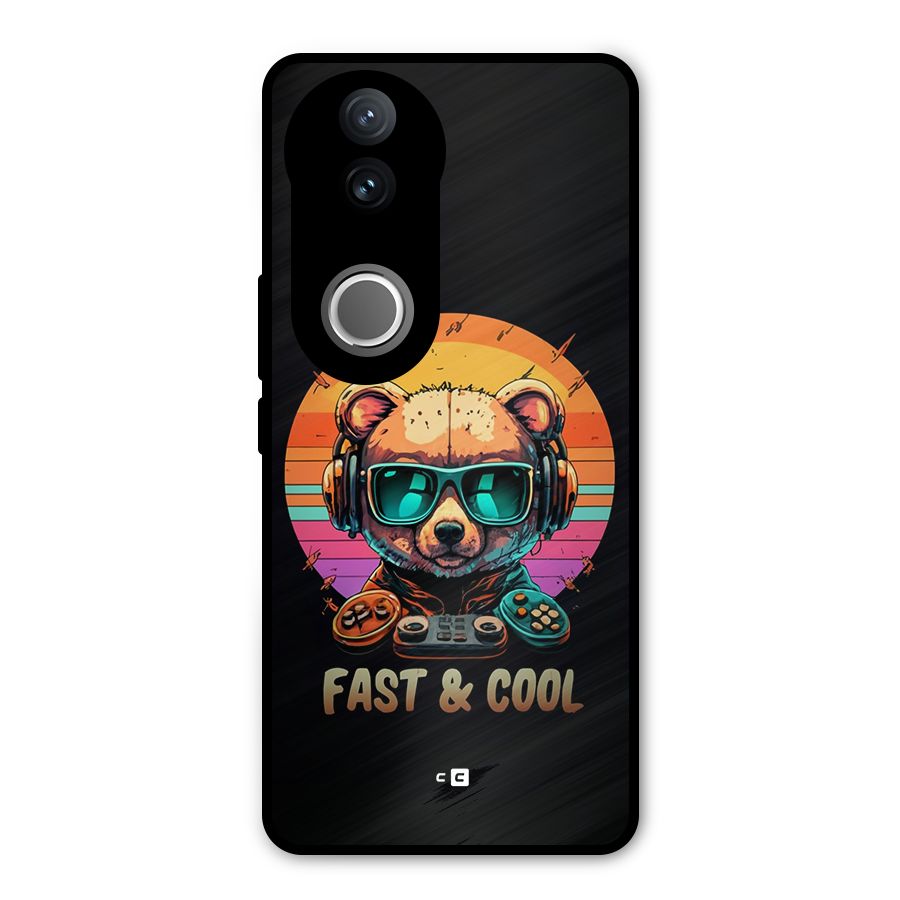 Fast And Cool Metal Back Case for Vivo V50e