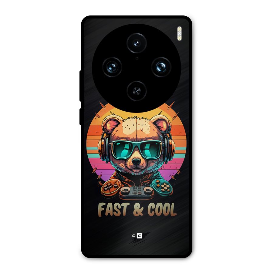 Fast And Cool Metal Back Case for Vivo X100 Pro
