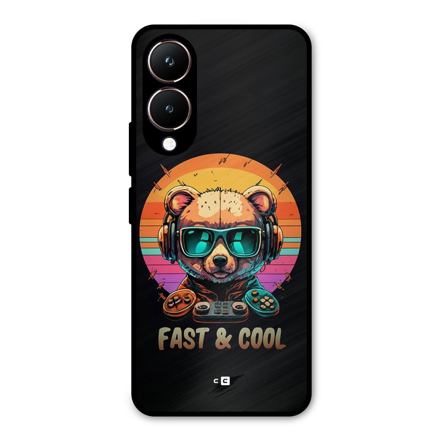 Fast And Cool Metal Back Case for Vivo Y28