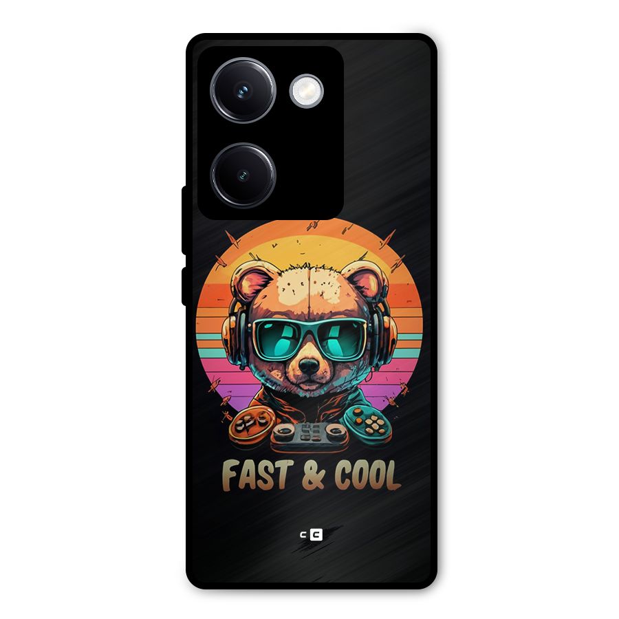 Fast And Cool Metal Back Case for Vivo Y300 Plus
