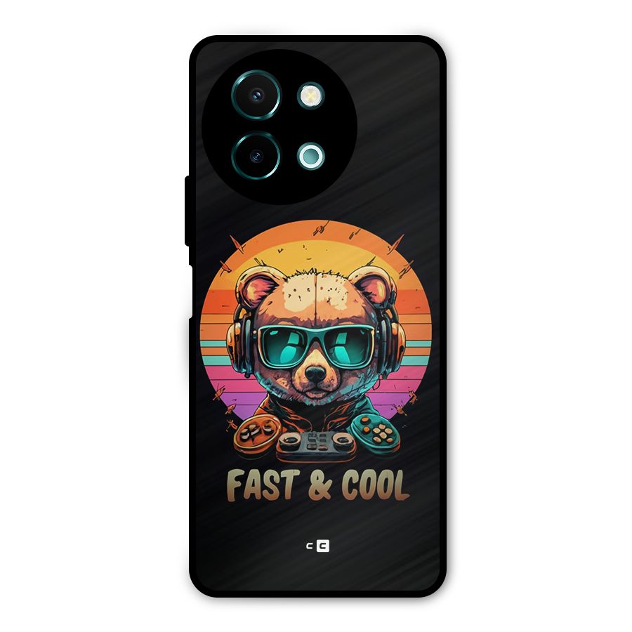Fast And Cool Metal Back Case for Vivo Y58