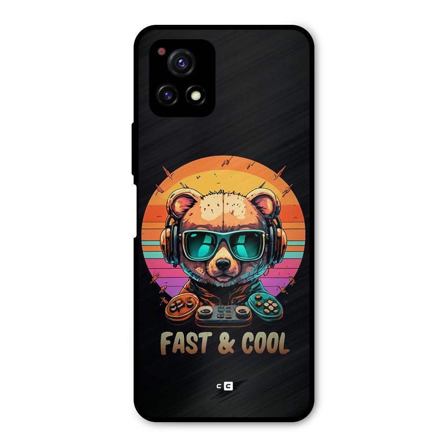 Fast And Cool Metal Back Case for Vivo Y72 5G