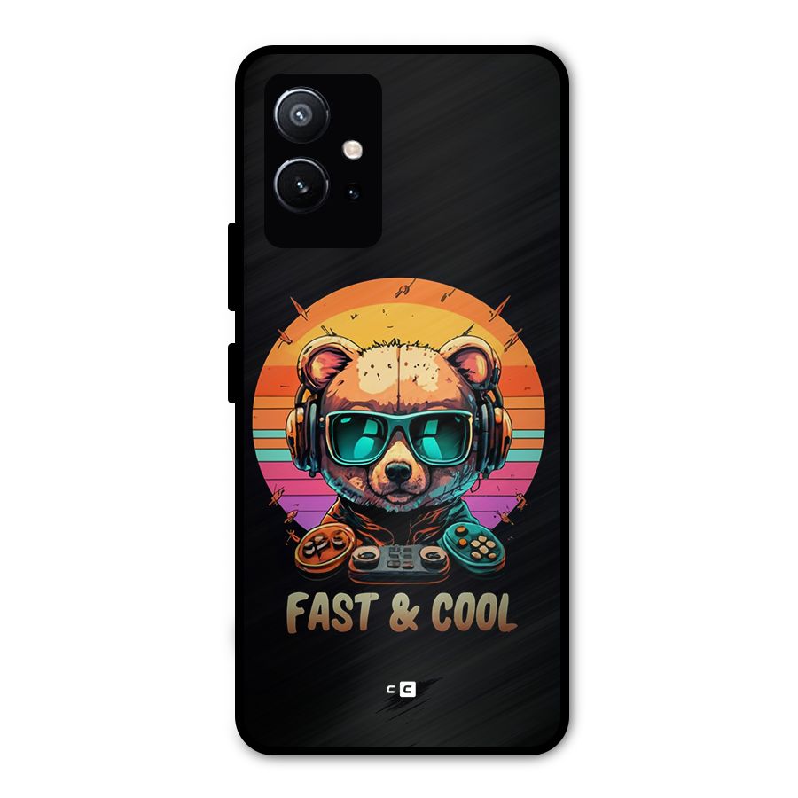 Fast And Cool Metal Back Case for Vivo Y75 5G