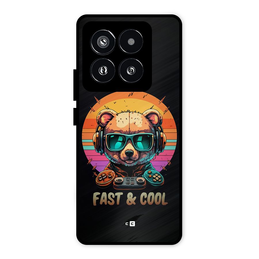 Fast And Cool Metal Back Case for Xiaomi 14 Pro