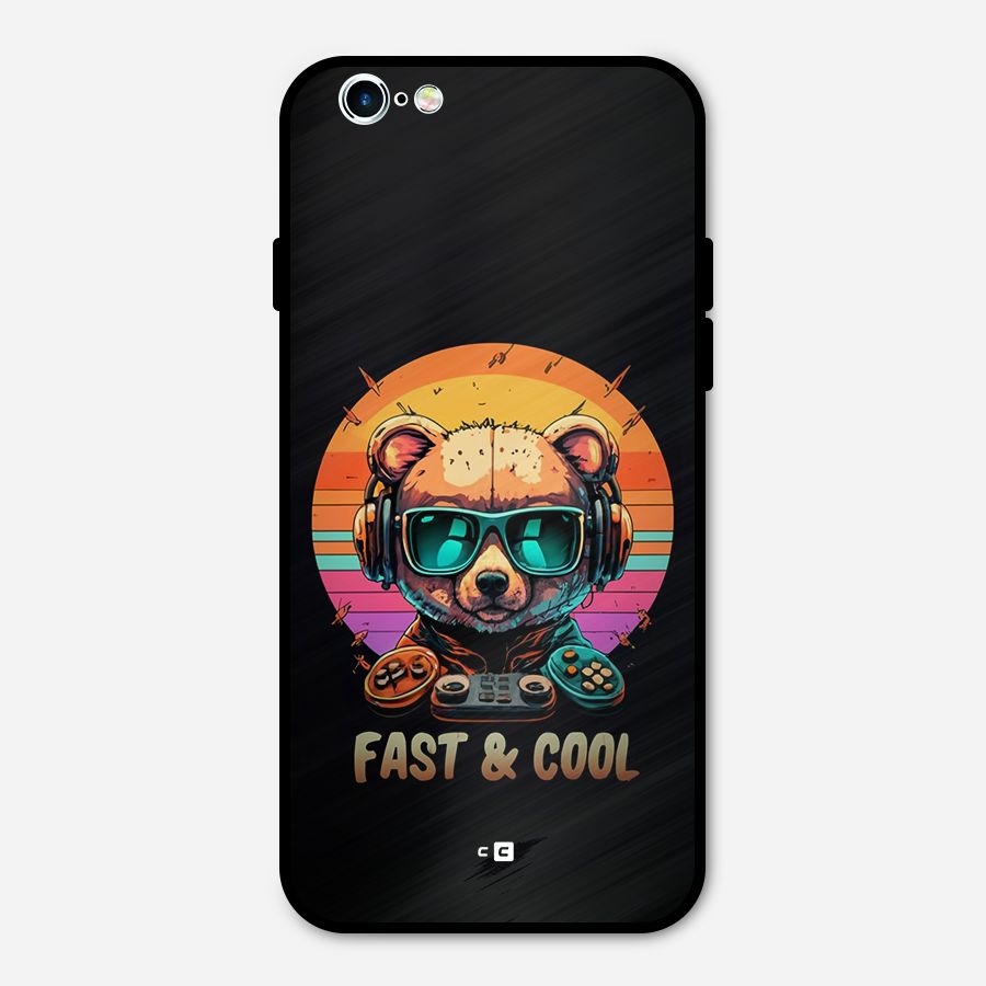 Fast And Cool Metal Back Case for iPhone 6 6s
