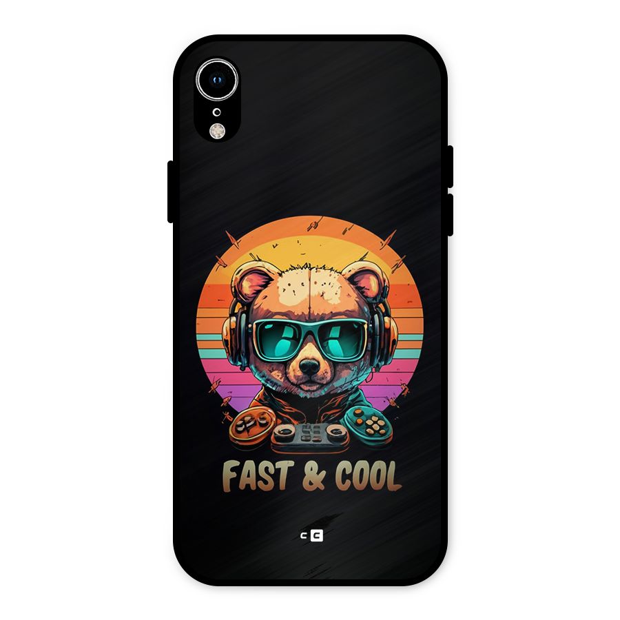 Fast And Cool Metal Back Case for iPhone XR