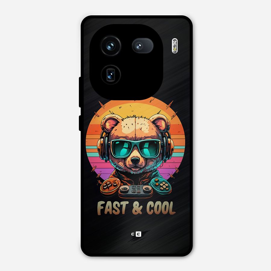 Fast And Cool Metal Back Case for iQOO 12