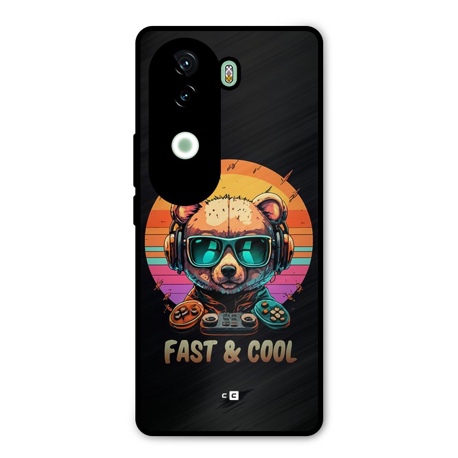 Fast And Cool Metal Back Case for iQOO Z9s