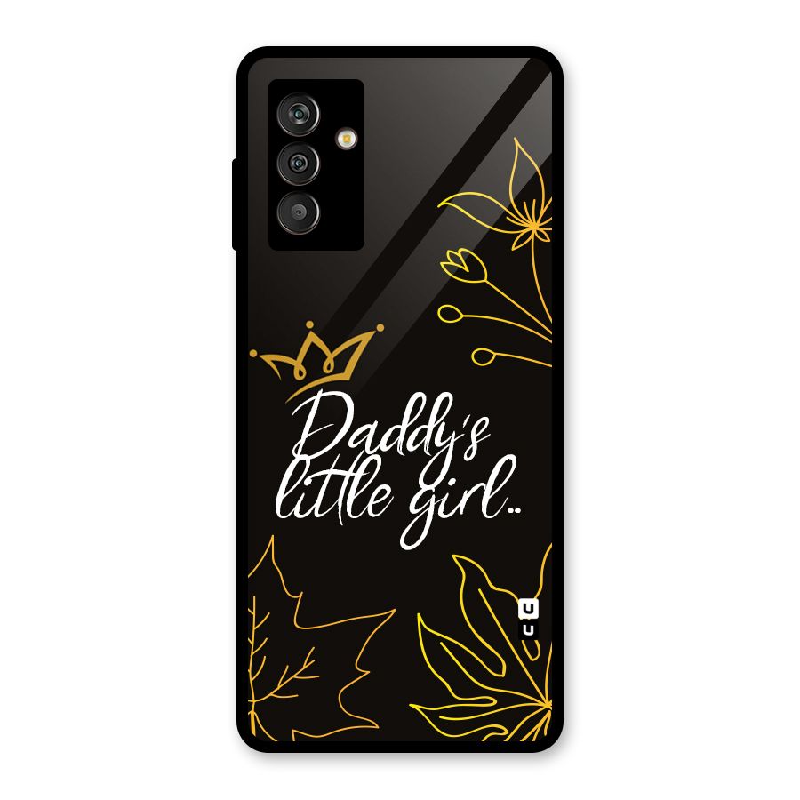 Favorite Little Girl Glass Back Case for Galaxy M13