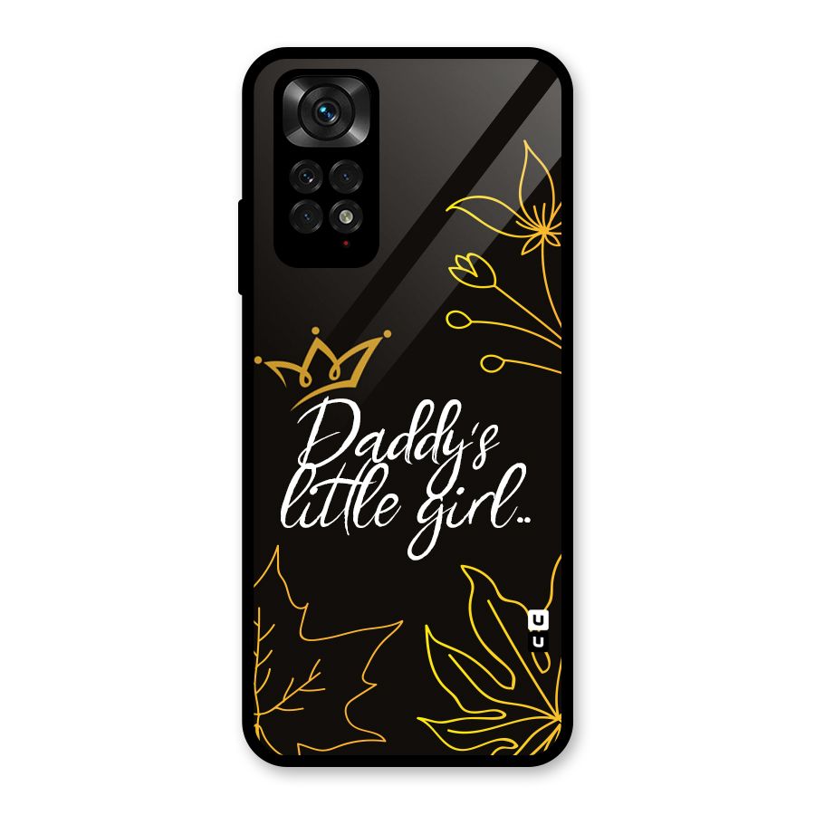 Favorite Little Girl Glass Back Case for Redmi Note 11S