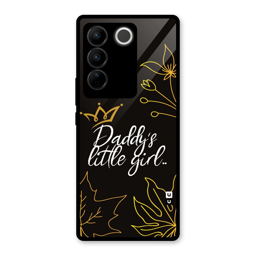 Favorite Little Girl Glass Back Case for Vivo V27