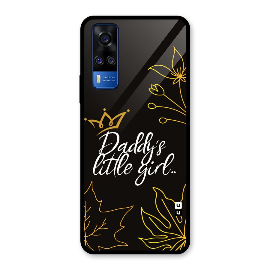 Favorite Little Girl Glass Back Case for Vivo Y31