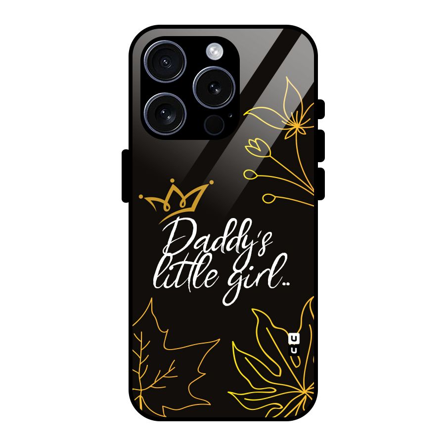 Favorite Little Girl Glass Back Case for iPhone 15 Pro