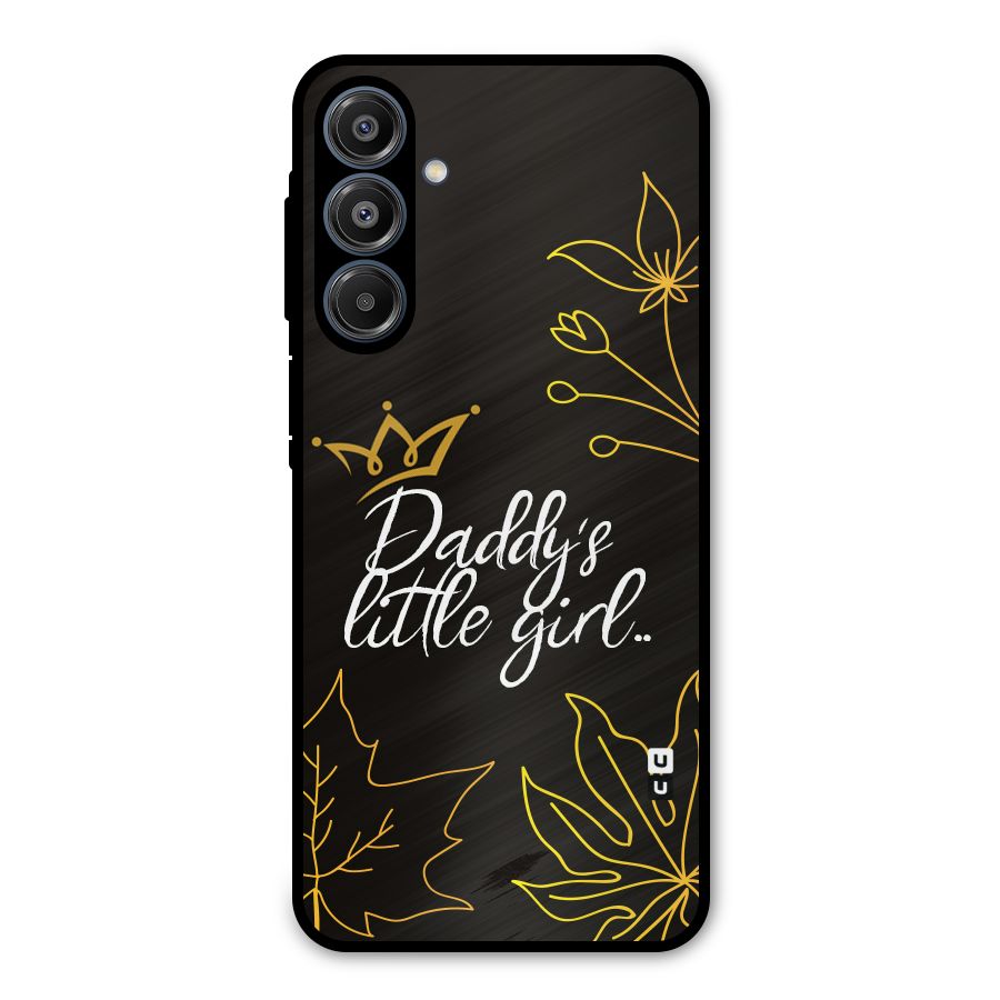 Favorite Little Girl Metal Back Case for Galaxy A16 5G