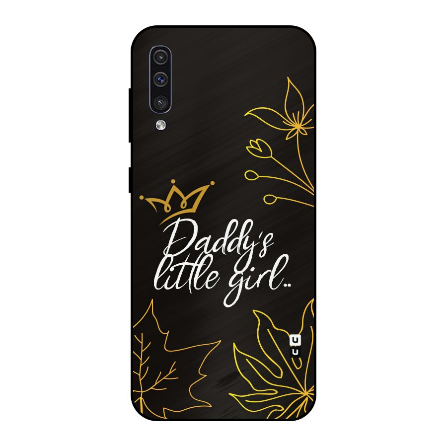 Favorite Little Girl Metal Back Case for Galaxy A30s