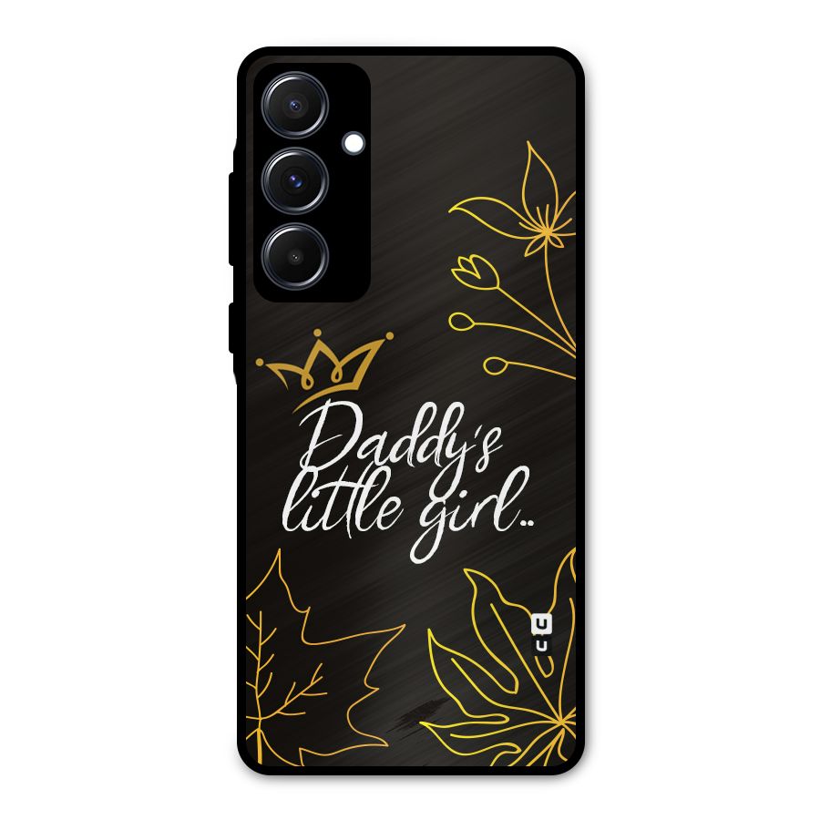 Favorite Little Girl Metal Back Case for Galaxy A55